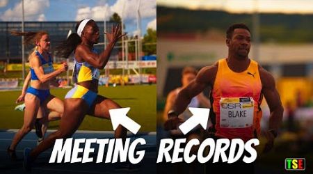 (Full Race) Yohan Blake and Christania Williams sets MEETING RECORD in Austria