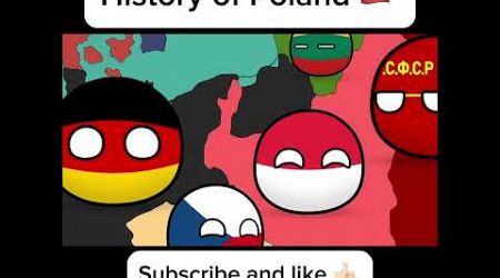 Countryballs - History of Poland #countryballs #history #europe #geography #map #ww2 #ww1