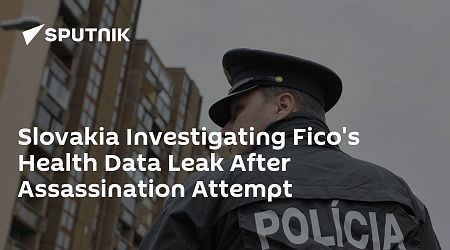 Slovakia Investigating Fico's Health Data Leak After Assassination Attempt