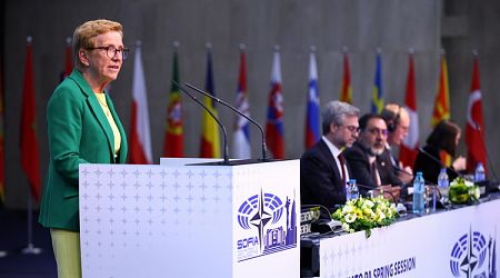 Sweden's Parliament Deputy Speaker Lundgren Addresses NATO Parliamentary Assembly