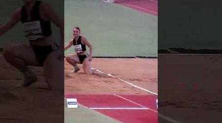 Women&#39;s long jump. Cyprus Limassol. 17th of May.