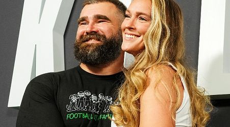 Jason Kelce Had To Defend His Wife Kylie From Harrison Butker Trolls