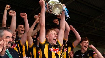 GAA double down on winning minor captains making triumphant speeches