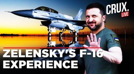 Zelensky Meets F-16 Crews At Melsbroek Airbase As Belgium Readies Fighter Jets To Send To Ukraine