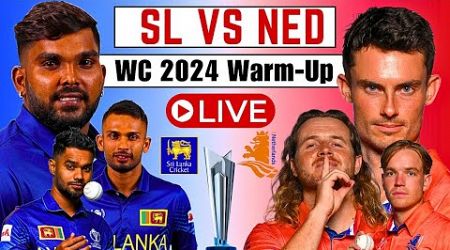 SL vs NED live match | Sri Lanka vs Netherlands live | World Cup Warm up 2024 live