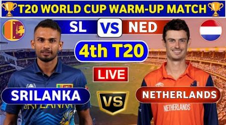 Sri Lanka vs Netherlands, 4th t20 Warm-Up Match | SL vs NED 4th T20 Live Score &amp; Commentary