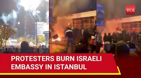 Israeli Consulate Attacked In Turkey&#39;s Istanbul With Fire Bombs Over Rafah Massacre - Report