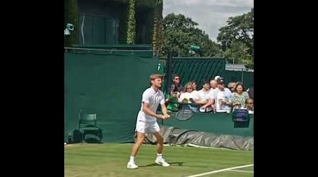 David Goffin&#39;s Attacking Forehand Return #shorts #tennis #goffin #forehand