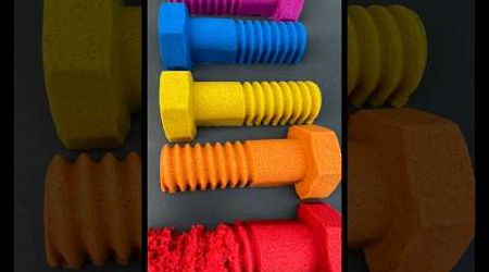 Bolts Colourful Stretchy Sand Handyman Tools Very Satisfying #shortvideo