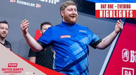 THE GAME OF HIS LIFE! | Day One Evening Highlights | 2024 Dutch Darts Championship