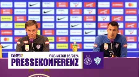 Re-Live: Pressekonferenz vor Austria Wien - TSV Hartberg (05/2024) #faklive #Veilchen #violatv