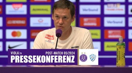 Re-Live: Pressekonferenz nach Austria Wien - TSV Hartberg 2:1 (05/2024) #faklive #ViolaTV #Veilchen