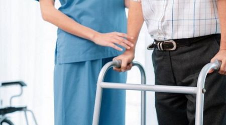 Nursing home resident left in physical discomfort while another left waiting to use toilet due to lack of staff