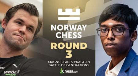 Pragg vs. Magnus: Is Future Better Than Present? Will Fabiano Win Today? Norway Chess 2024 Rd 3