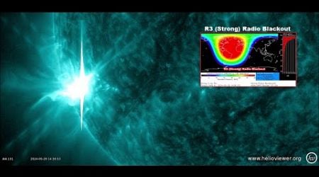 X-Flare Alert: Major X-Flare and CME from Region 3697 (3664) - R3 Radio Blackout Over the Americas