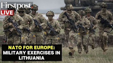LIVE: German, Lithuanian Defence Chiefs Speak During NATO Military Exercise in Lithuania