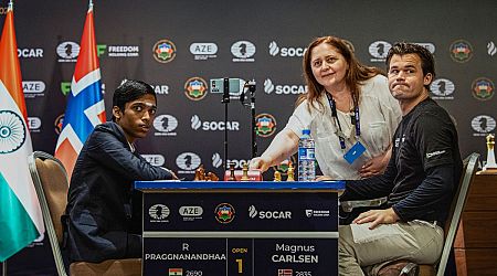 R Praggnanandhaa registers first-ever classical win over world number one Magnus Carlsen