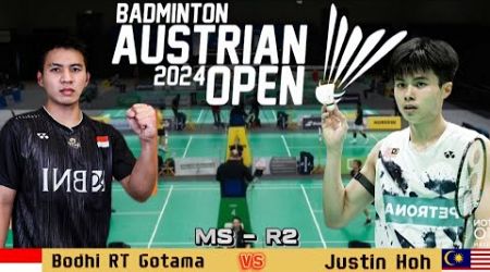 Bodhi Ratana Teja Gotama (INA) vs Justin Hoh (MAS) | Austrian Open 2024 Badminton