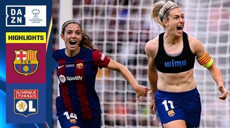 HIGHLIGHTS | Barcelona vs. Olympique Lyonnais (UEFA Women&#39;s Champions League Final 2024)
