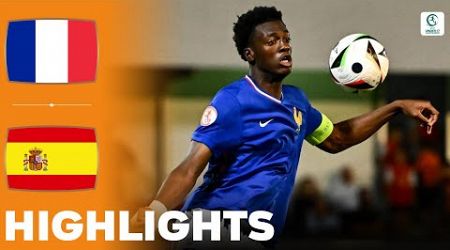 Spain vs France | Highlights | U17 European Championship 24-05-2024