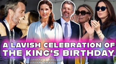 all the details of King Frederick of Denmark&#39;s lavish birthday celebration.