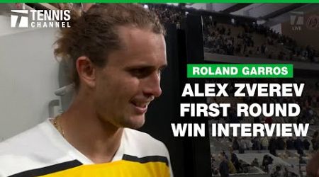 Alexander Zverev Talks About Emotional Win Over Rafael Nadal | 2024 Roland Garros First Round