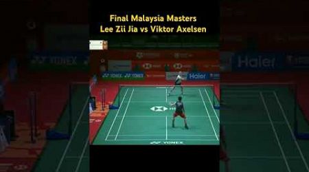 Final Malaysia Masters Lee Zii Jia (Malaysia) vs Viktor Axelsen (Denmark) #malaysiamaster2024