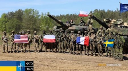 Thousands of US, Polish, French and Swedish Tank Soldiers Entered Ukrainian Border!