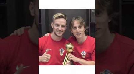 Luka Modric and Ivan Rakitic #lukamodric #ivanrakitic #croatia #worldcup #re#barcelona #edit