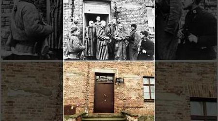 Then and now Auschwitz Poland #ww2 #history #thenandnow #veteran #honor #shorts #viral #trending