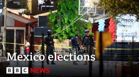 Deadly end to Mexico election campaign as local candidate shot | BBC News