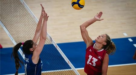 Canadian women bumped by Serbia in Volleyball Nations League