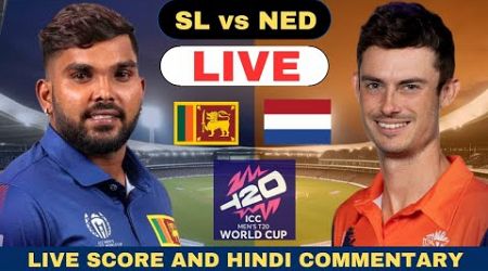 Live: Sri Lanka vs Netherlands ICC Mens T20 World Cup 2024 | SL vs NED Live Match Today 2024