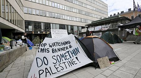 Helsinki University students' demonstrations in solidarity with Palestine enters second month