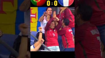 The Happiest Day For Ronaldo Mother | Portugal vs France Euro cup 2016 Final #shorts