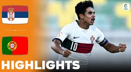 Portugal vs Serbia | What a Comeback | Highlights | U17 European Championship Semi Final 02-06-2024