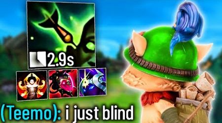 NEW TEEMO SPAMS BLIND.. ON REPEAT