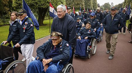 US veterans leave for France ahead of 80th D-Day commemorations