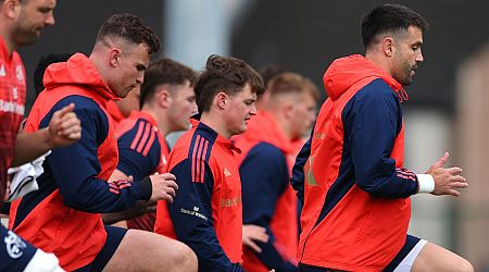 What time and TV channel is Munster v Ospreys on today in URC quarter-final?