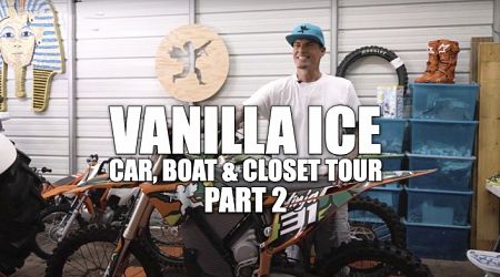 EXCLUSIVE: Vanilla Ice Shows the World's Fastest Motocross Bike