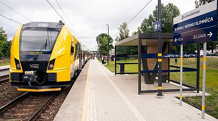 Next stop Children's Hospital: new train station unveiled in Latvia