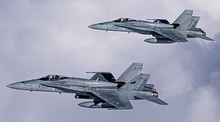 Finland Deploys F/A-18 Hornets to Romania for First Air Policing Mission Since Joining NATO