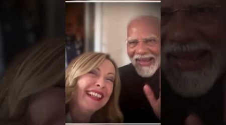 PM Modi holds bilateral talks with Italian PM Giorgia Meloni at G7 Summit | Melodi | #shorts