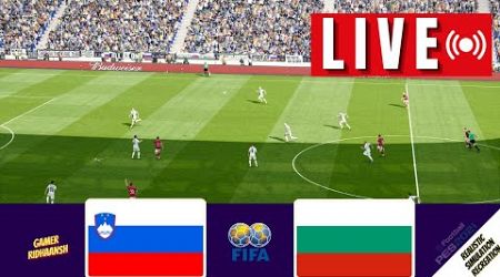 Slovenia vs Bulgaria | International Friendly 2024 | Full Match Video Game Simulation