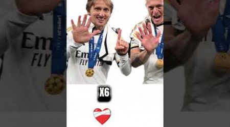 Modric And Kross Both have 6 UCL #Modric #Kross #UCL #barca #short #funny #Spain #Madrid