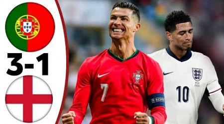 England vs Portugal 1-3 All Goal &amp; Highlights 2024
