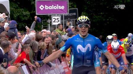 Baloise Belgium Tour: Race highlights of Alex Aranburu winning after uphill sprint in Durbuy