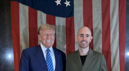 Any other business: Irish tech bro gets cosy with Donald Trump in a suit that has raised eyebrows