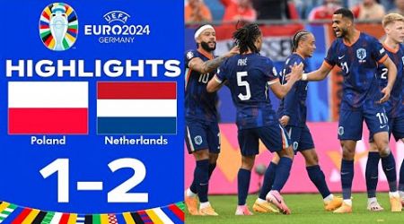 Poland vs Netherlands 1 - 2 | UEFA EURO 2024 | Highlights &amp; All Goals