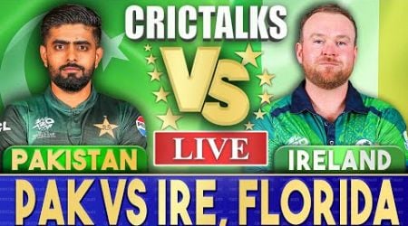 Live: PAK Vs IRE, Florida | Live Scores &amp; Commentary | Pakistan vs Ireland, ICC T20 WC